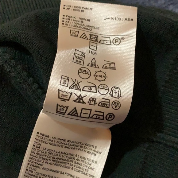 Men’s Size S Banana Republic Dark Green Sweater - Picture 7 of 7